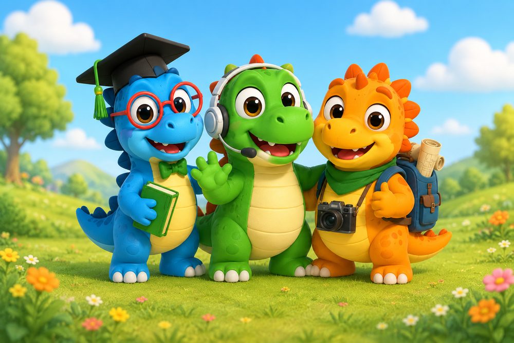 Sage, Rex, and Scout together in Tori’s meadow